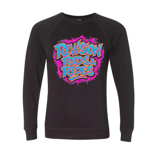 Special Blend Black Raglan Crew