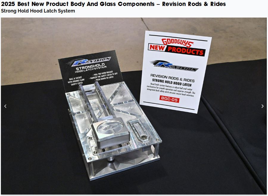 Strong Hold Hood Latch